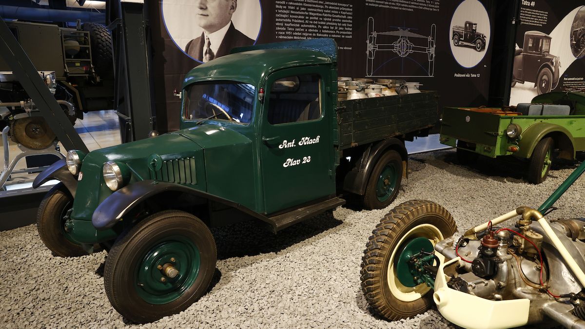 Legenda zvaná Tatra: Expozice náklaďáků vznikla v bývalé slévárně